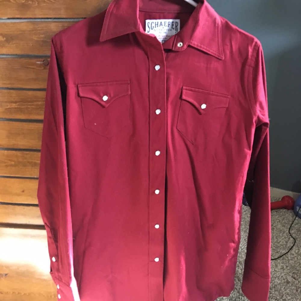 Tailored Western Style Shirt